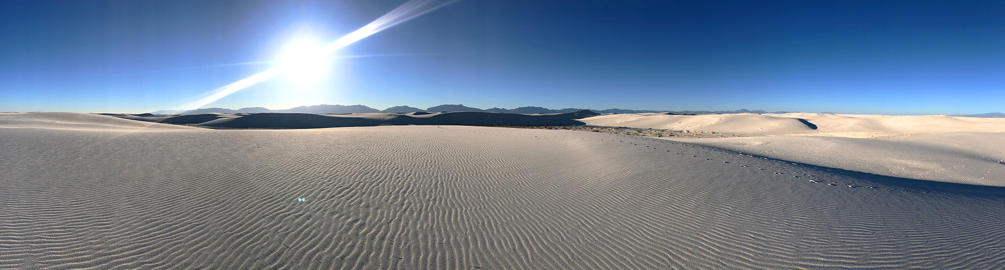 image of white sands national park, new mexico