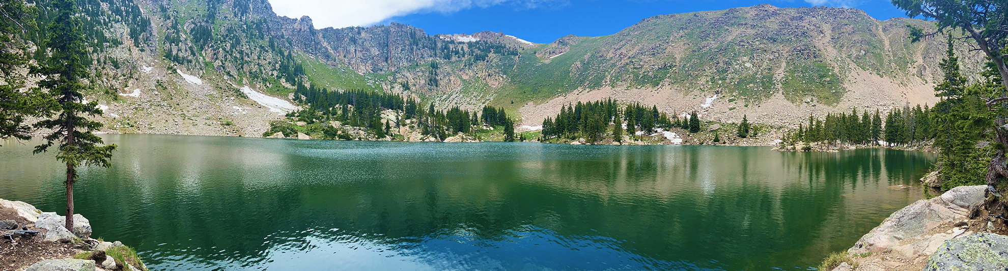 image of Lake Katherine in the Santa Fe National Forest